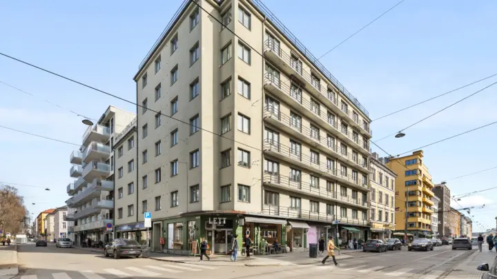 Bogstadveien: Forretningslokale i en av Oslos mest attraktive handlegater.