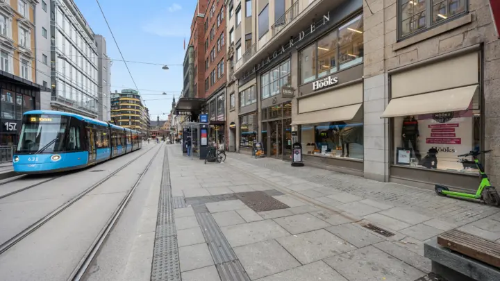 Oslo sentrum Storgata 25 - Forretningslokale med meget god beliggenhet